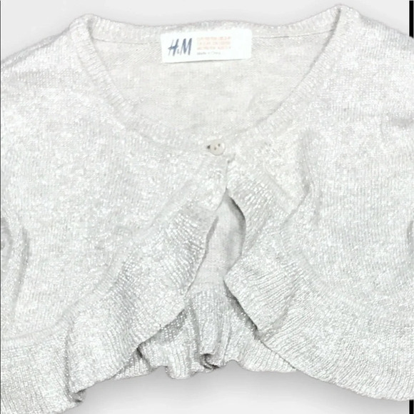 H&M  Cropped Girls Sweater - Picture 3 of 4